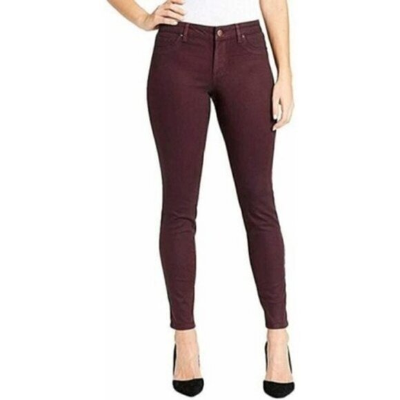 Jessica Simpson Coated Fig Midrise Skinny - Picture 1 of 3